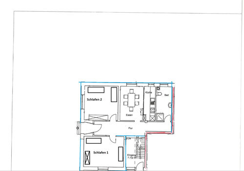 Wohnung 1 mit 4 Betten