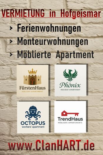 Diverse Monteurwohnungen in Hofgeismar 