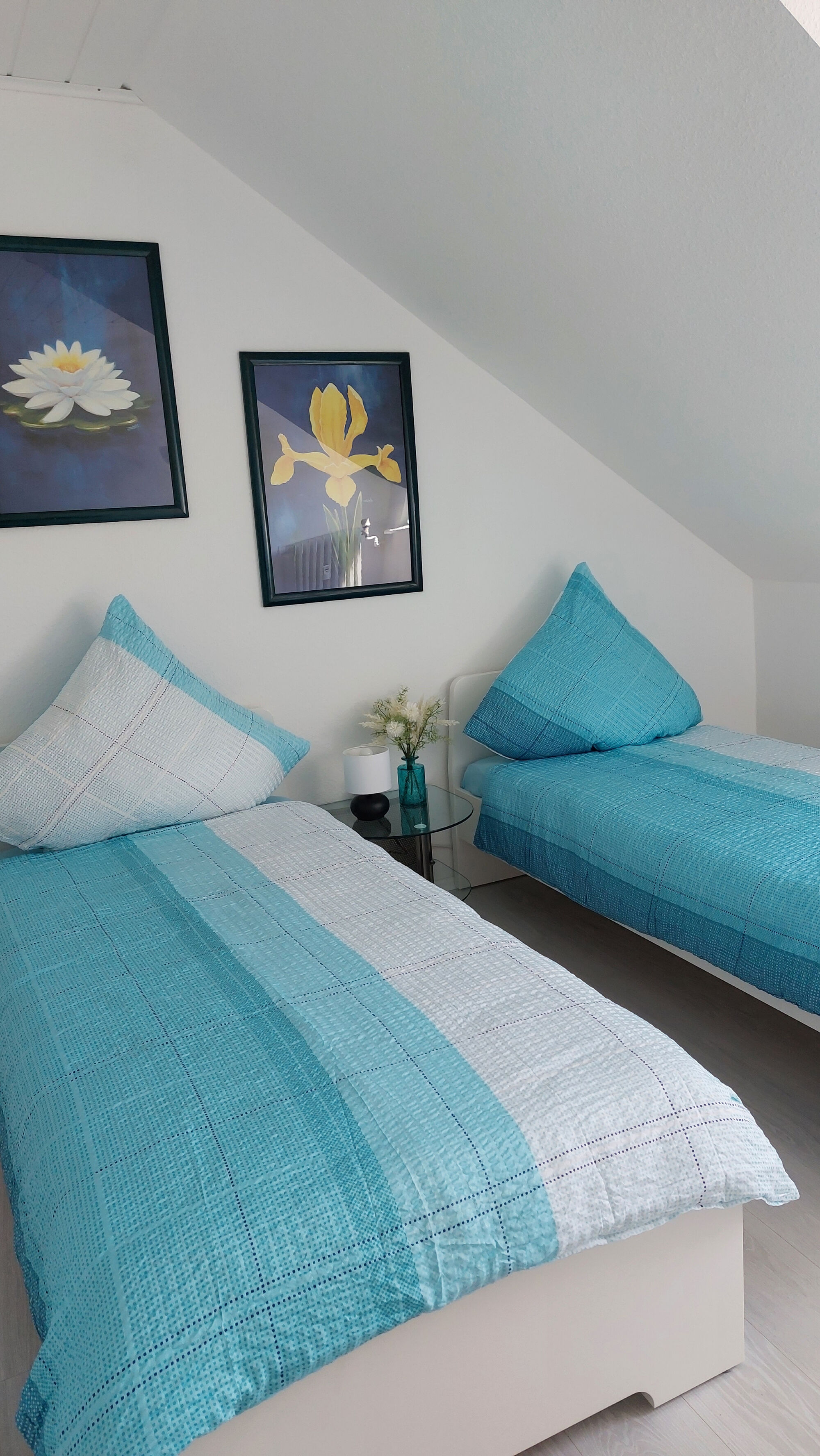 Konfortables Zweibettzimmer 