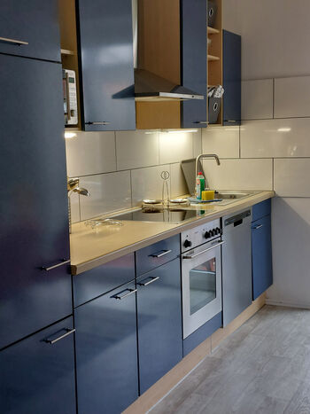 Voll ausgestattete Küche