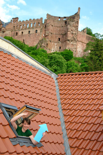 Blick vom 2. OG
