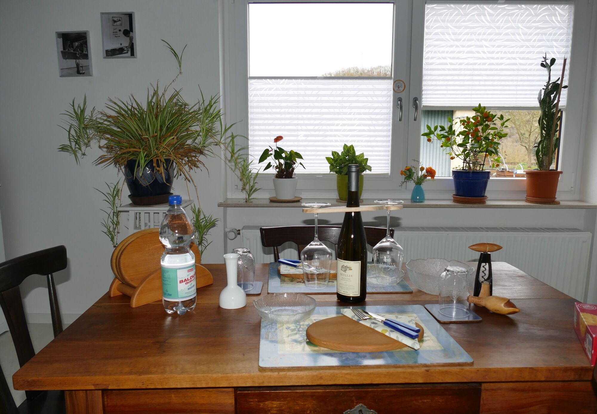 Apartment Heyerberg, Eßplatz