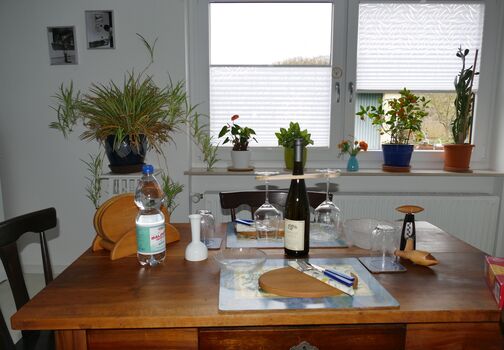 Apartment Heyerberg, Eßplatz