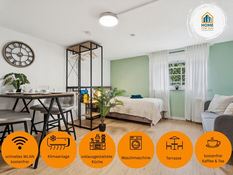 HOME FOR YOU I 3-Bettzimmer für 3 Personen I Bocholt