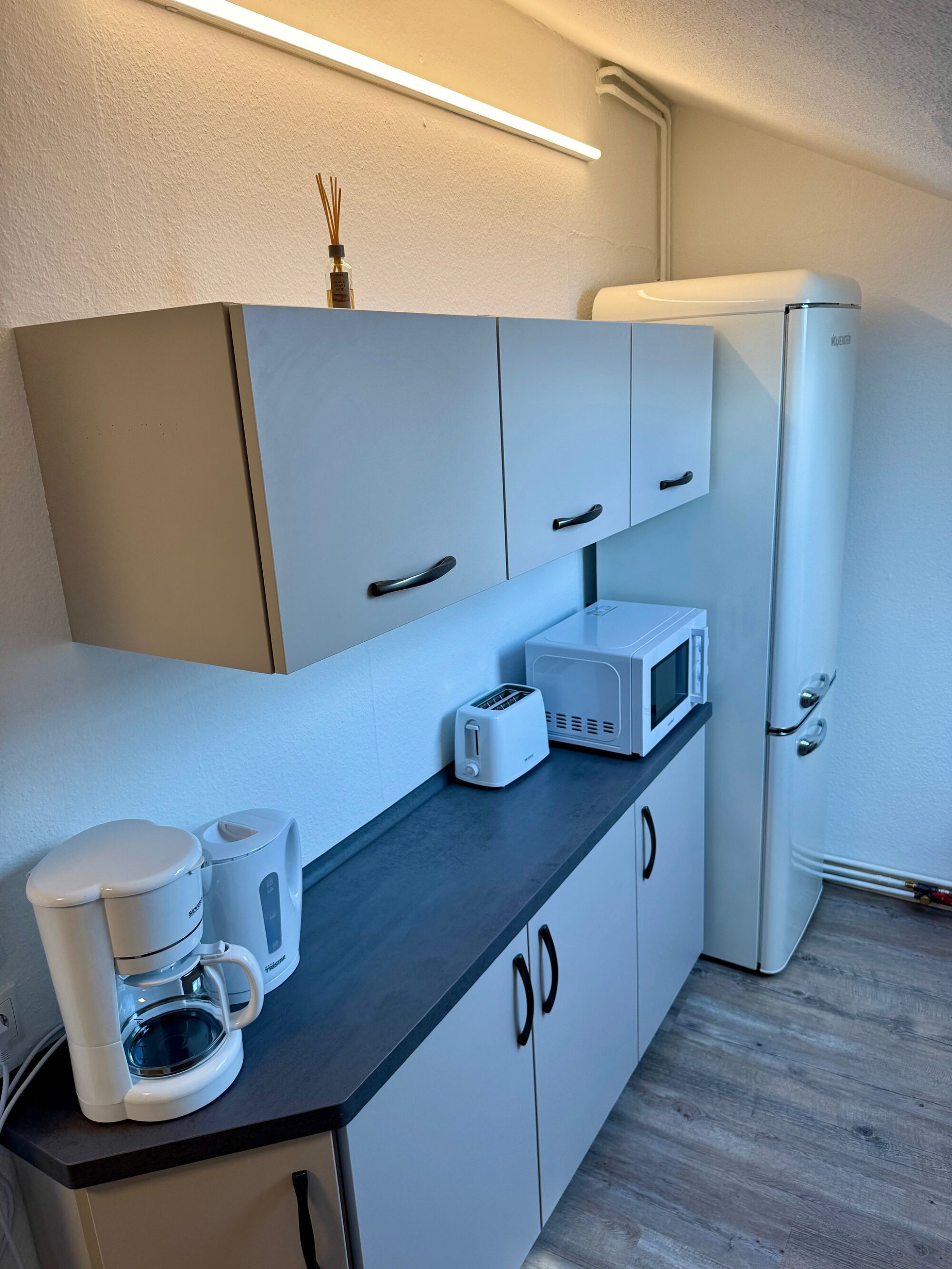 Küche mit Elektrogeräten