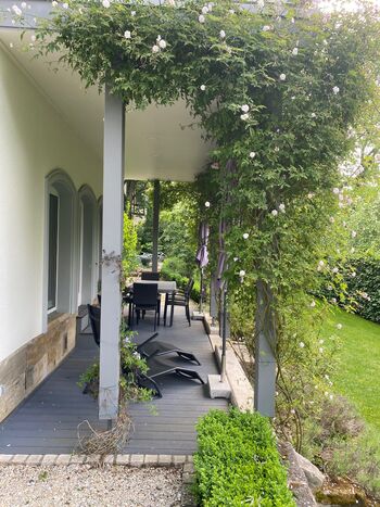 Nochmal die Terrasse