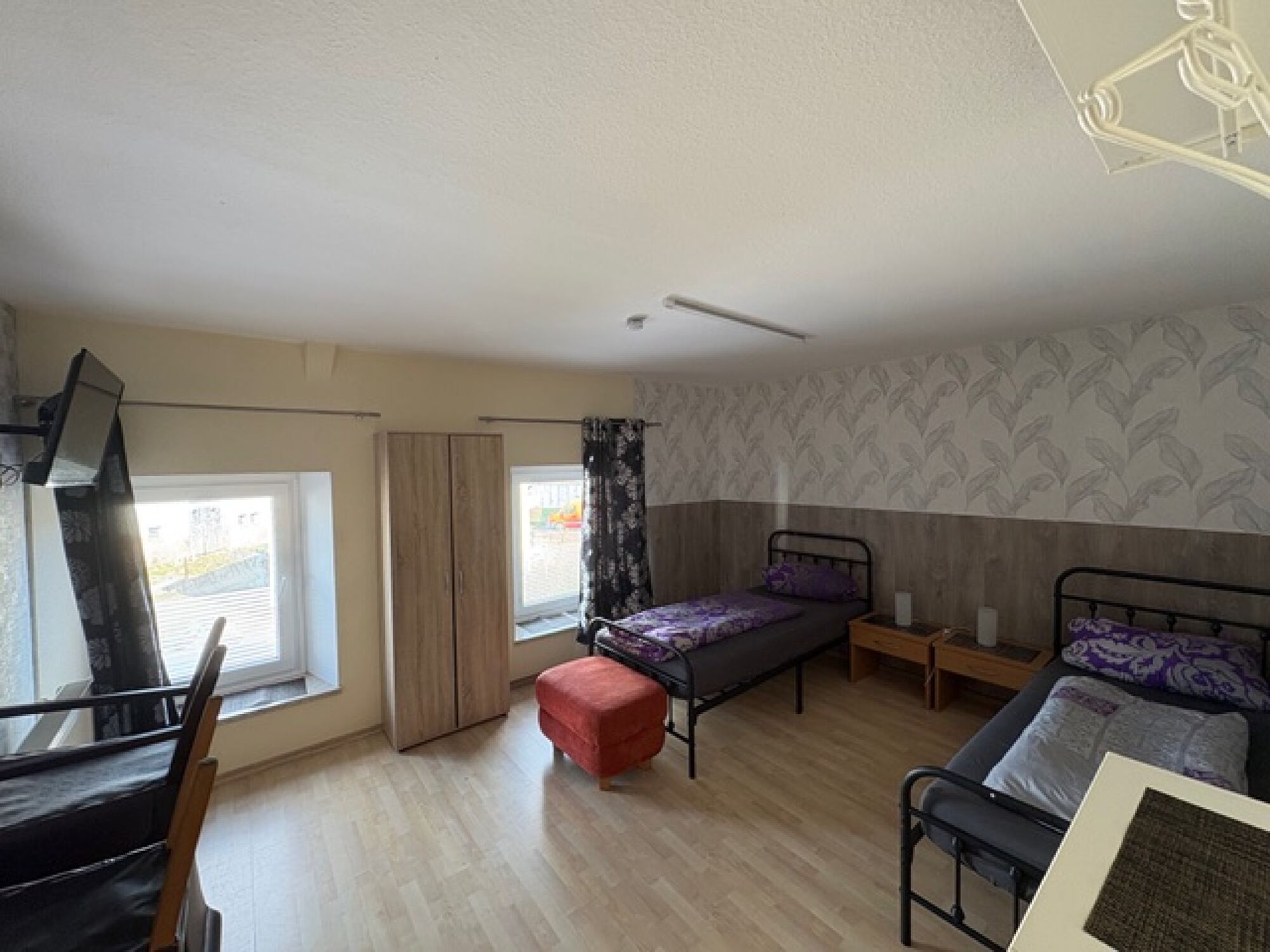 2 Bett Zimmer Monteur Wohnung 