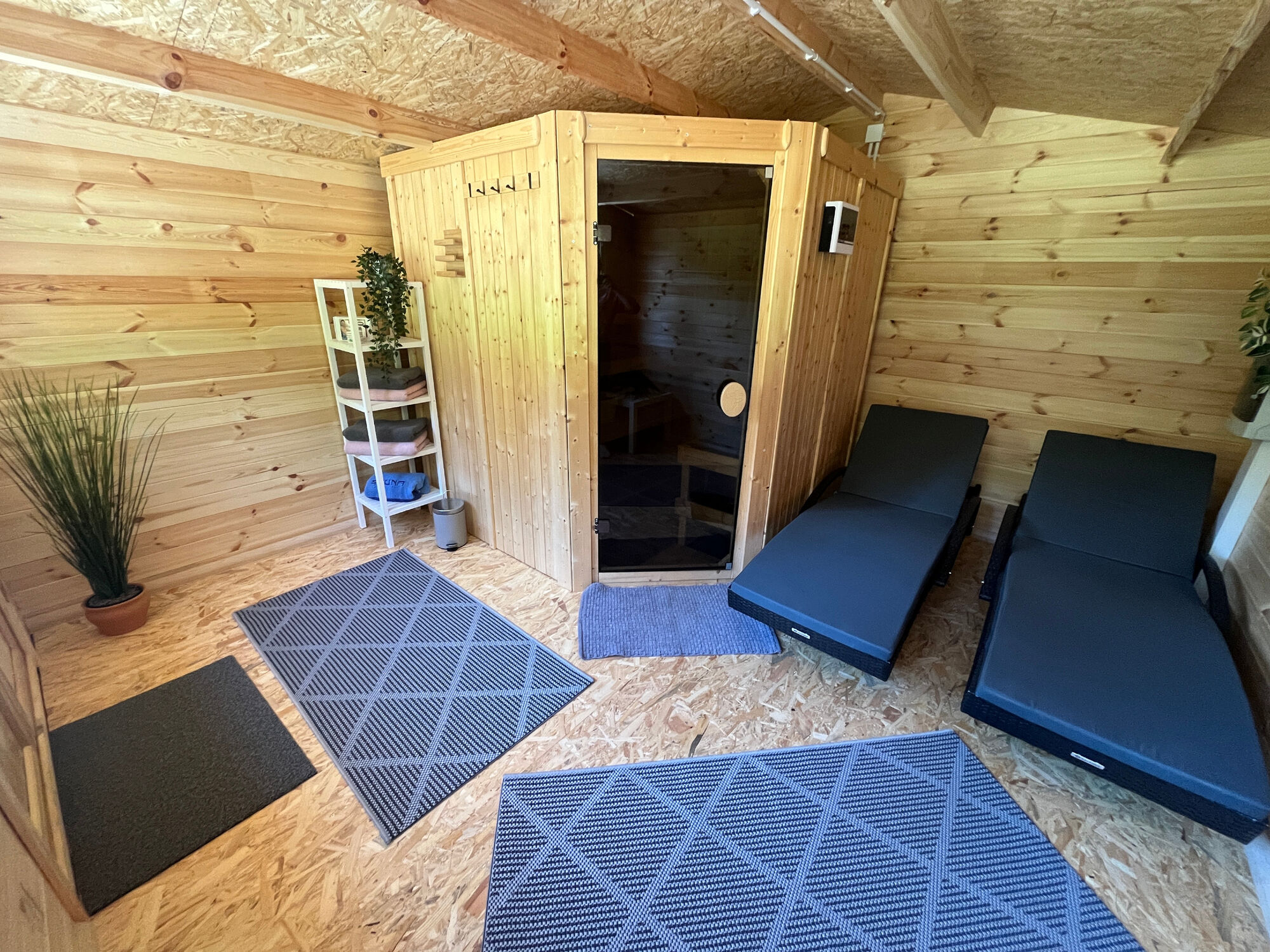Ruhebereich Sauna