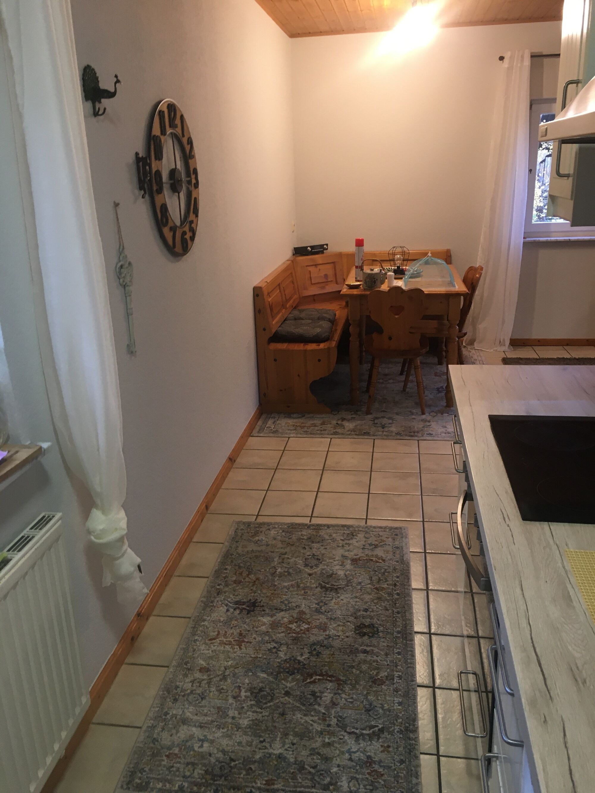 Essbereich neben der Küche