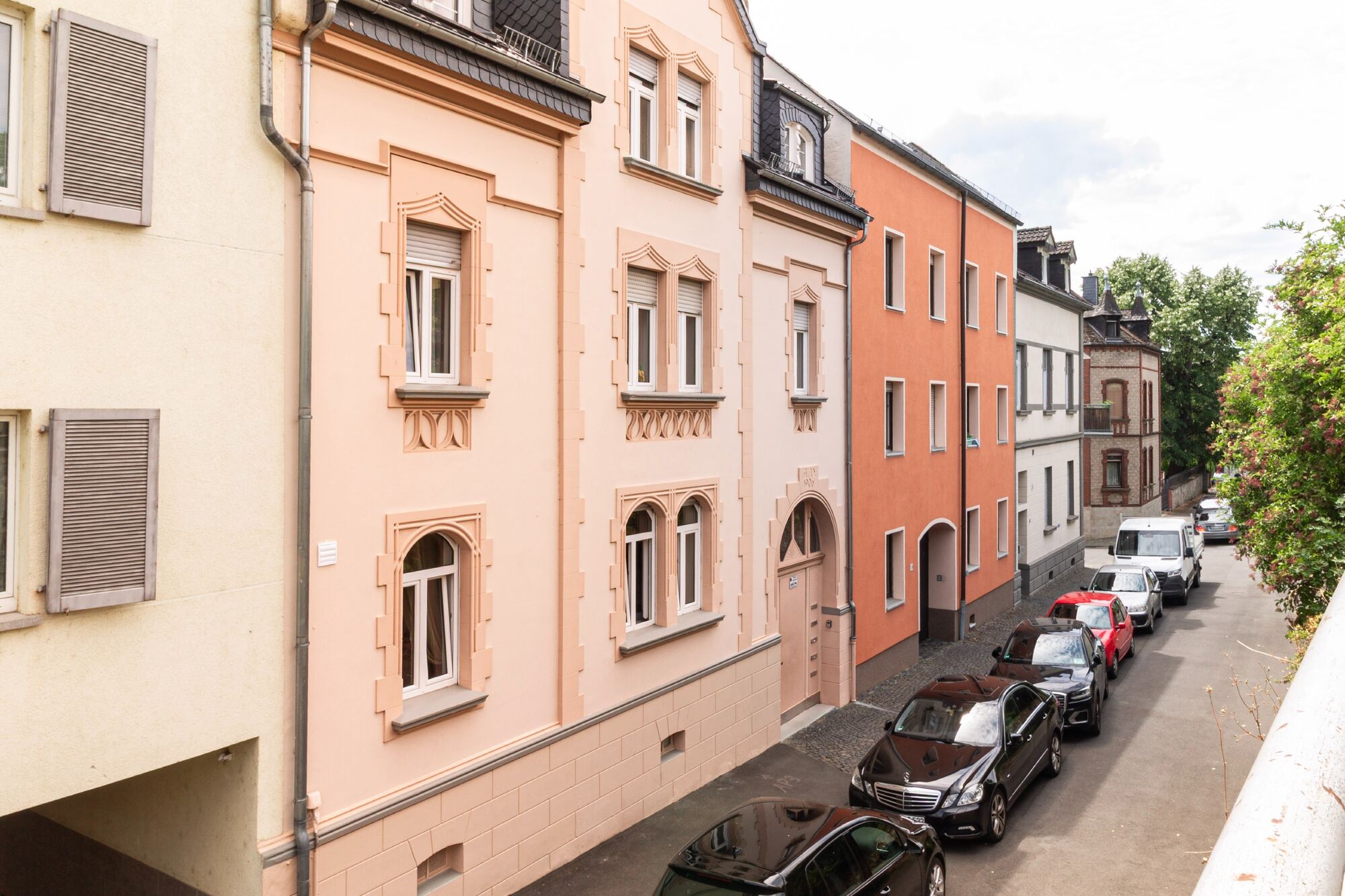 Hausansicht der Altbauperle von Oben