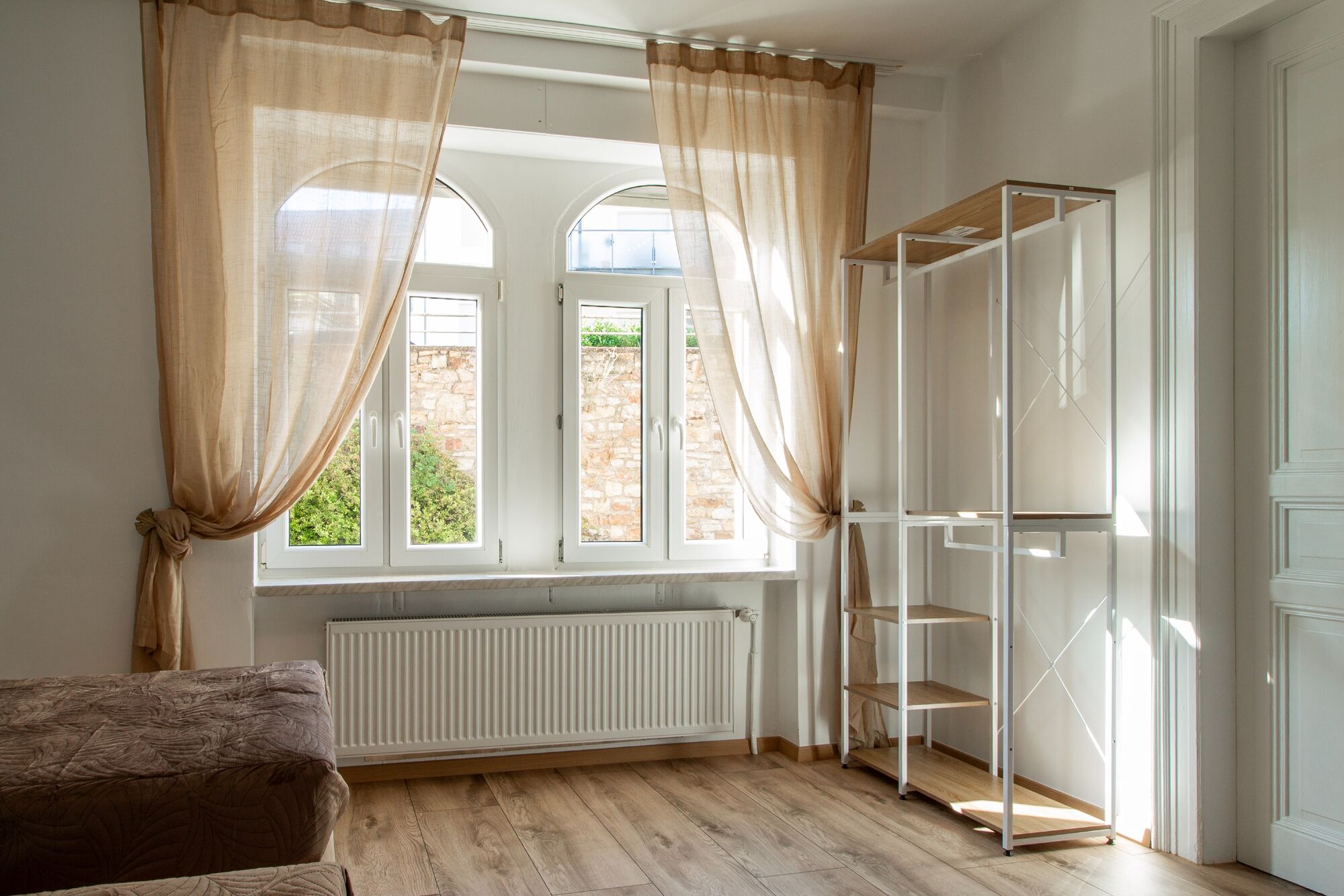 Ausblick aus dem großen Schlafzimmer