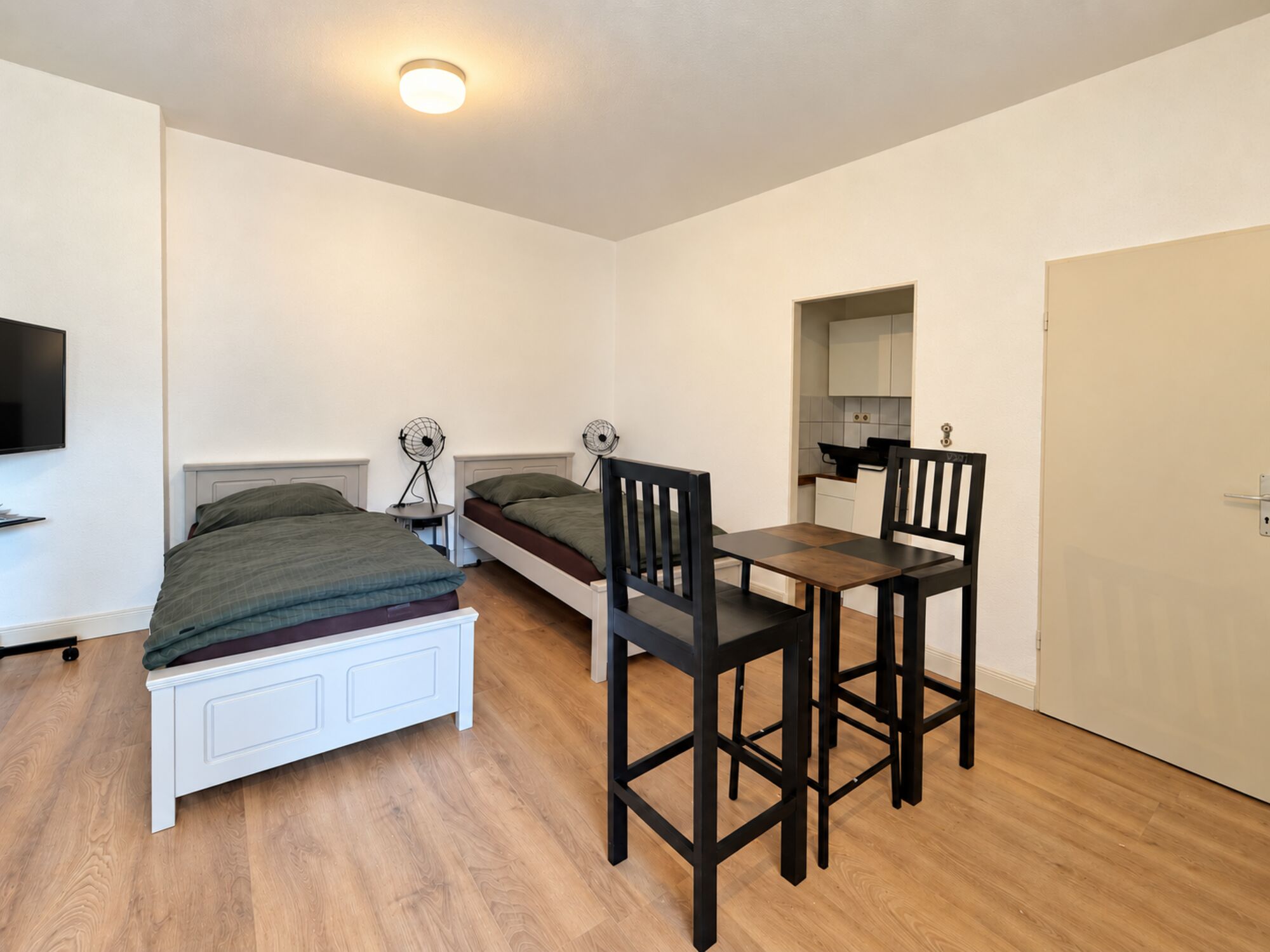 Wohn-und Schlafzimmer