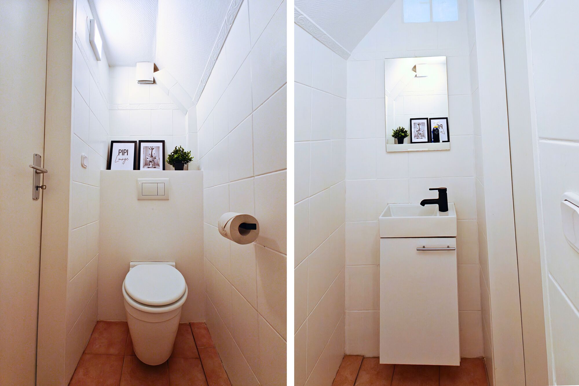 Badezimmer 2 mit Toilette.