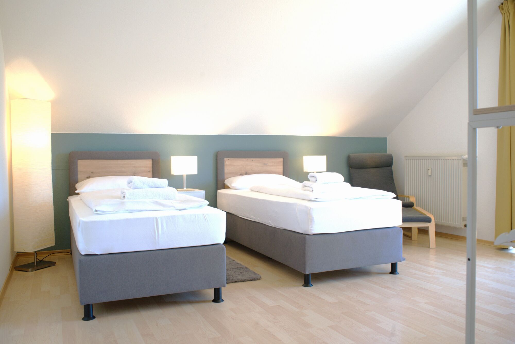 Schlafzimmer mit Balkon / Weinbergblick 