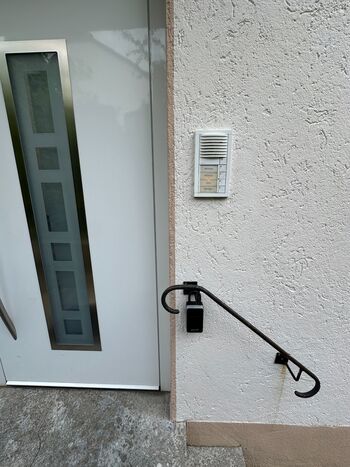 Eingang Schlüsselbox