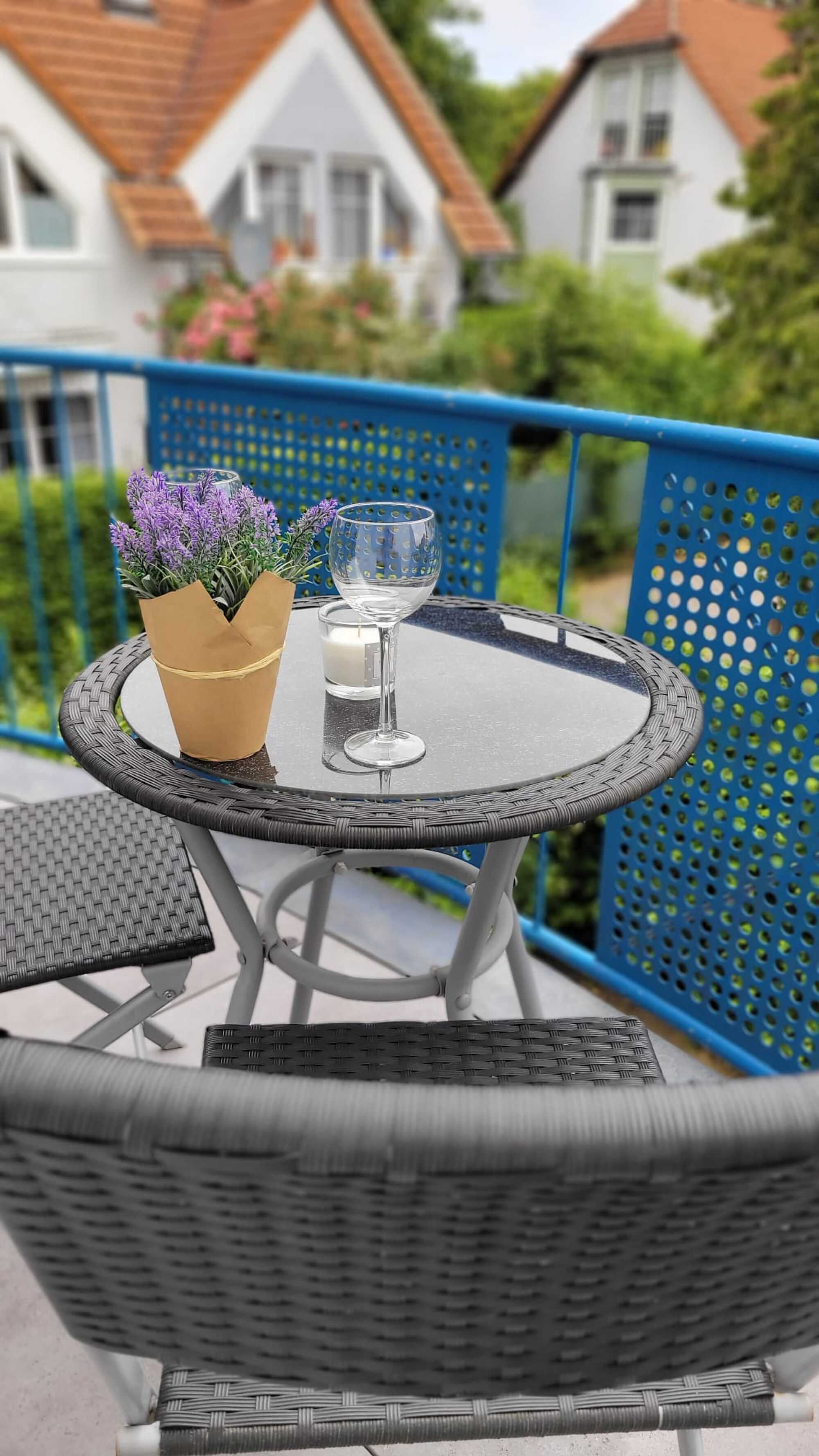 Großer Balkon