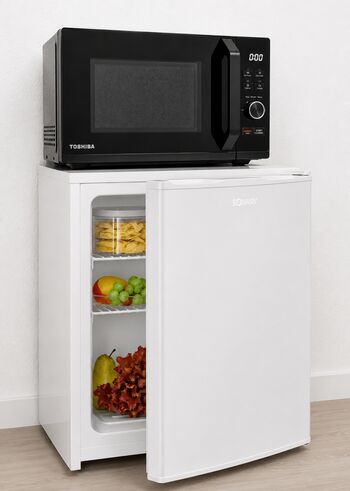 Mikrowelle und Kühlschrank in jedem Zimmer