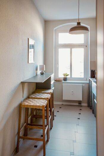 Küche Monteurzimmer Unterkunft Wohnung Dresden