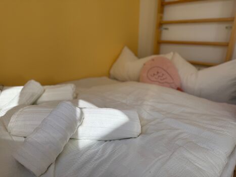 Schlafoption im Kinderzimmer auf einer Matratze 140x200cm