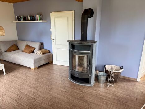 Kamin im Wohnzimmer