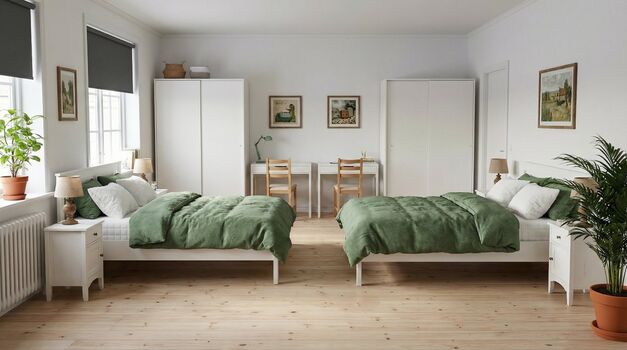 FL24 / TOMASZ-LIVING in LECK - Einzelbetten + TV Bild 3