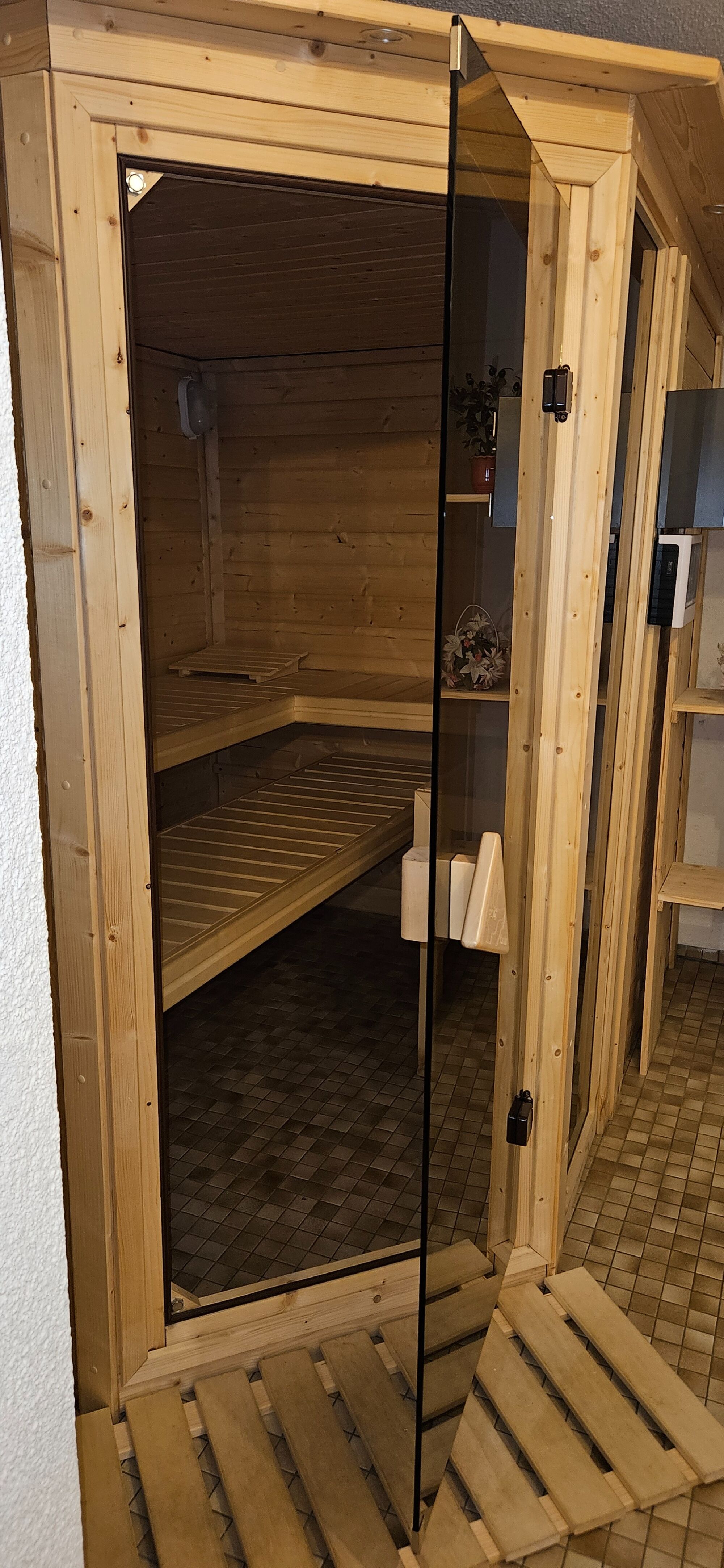 Sauna gegen Aufpreis 10EUR/Stunde für Entspannung am Abend