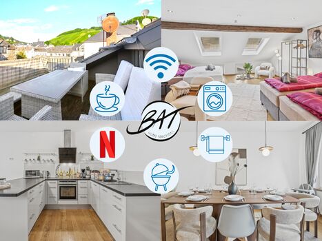 Modernes Bad mit Waschtisch & WC – gepflegt ausgestattet