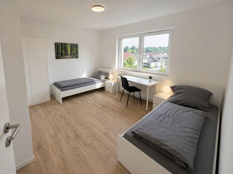 ✋Top Unterkünfte mit Einzelbetten, Bettwäsche, Waschmaschine ✋ Bild 6