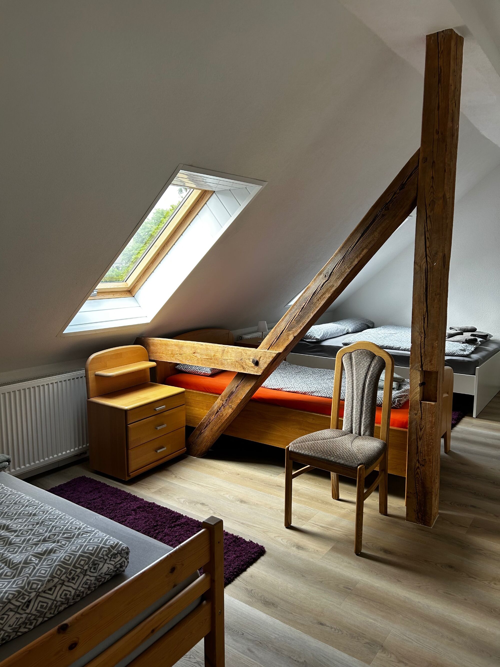 Schlafzimmer oben , maximal vier Personen