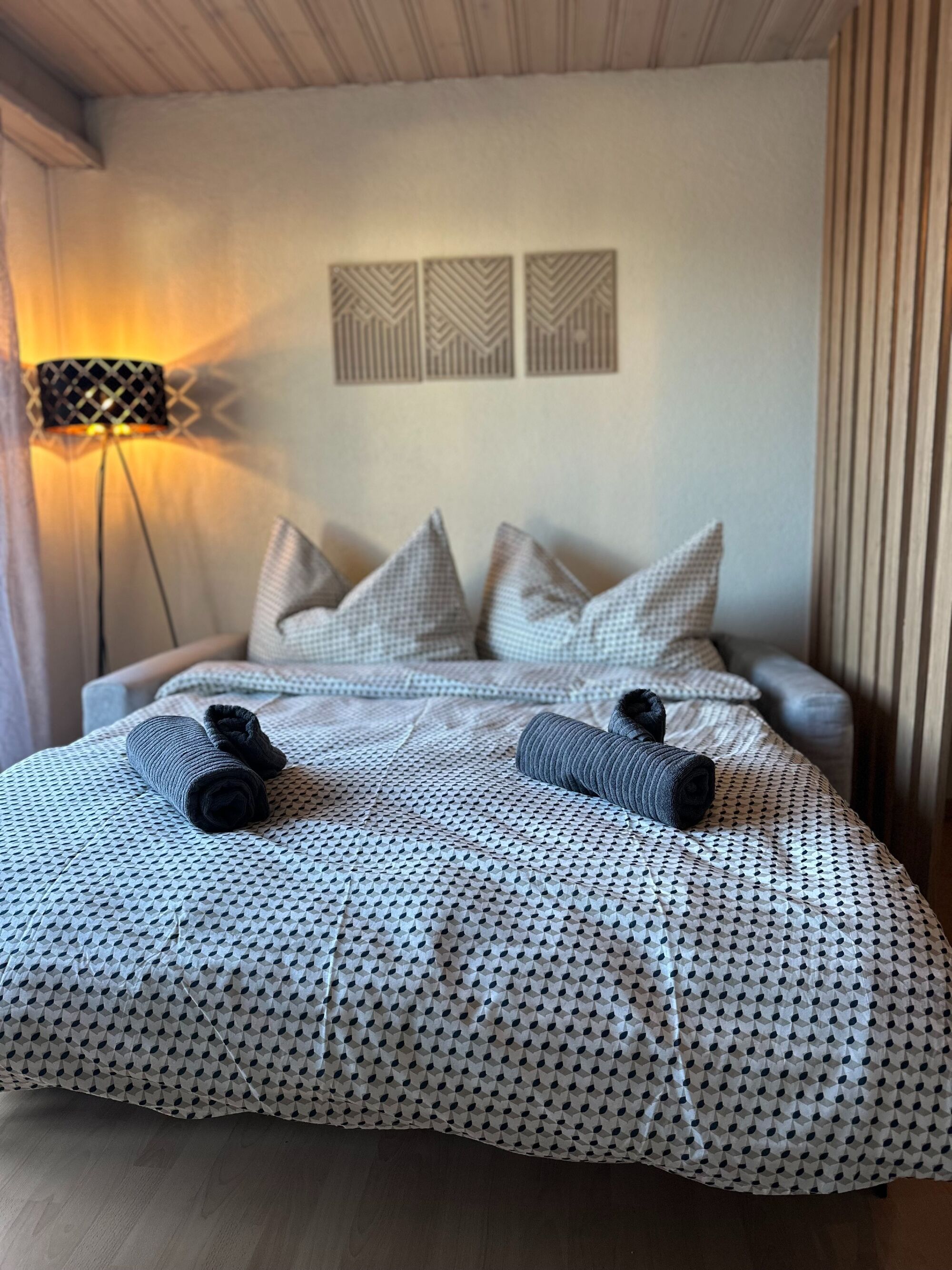 Schalfsofa mit Matratze