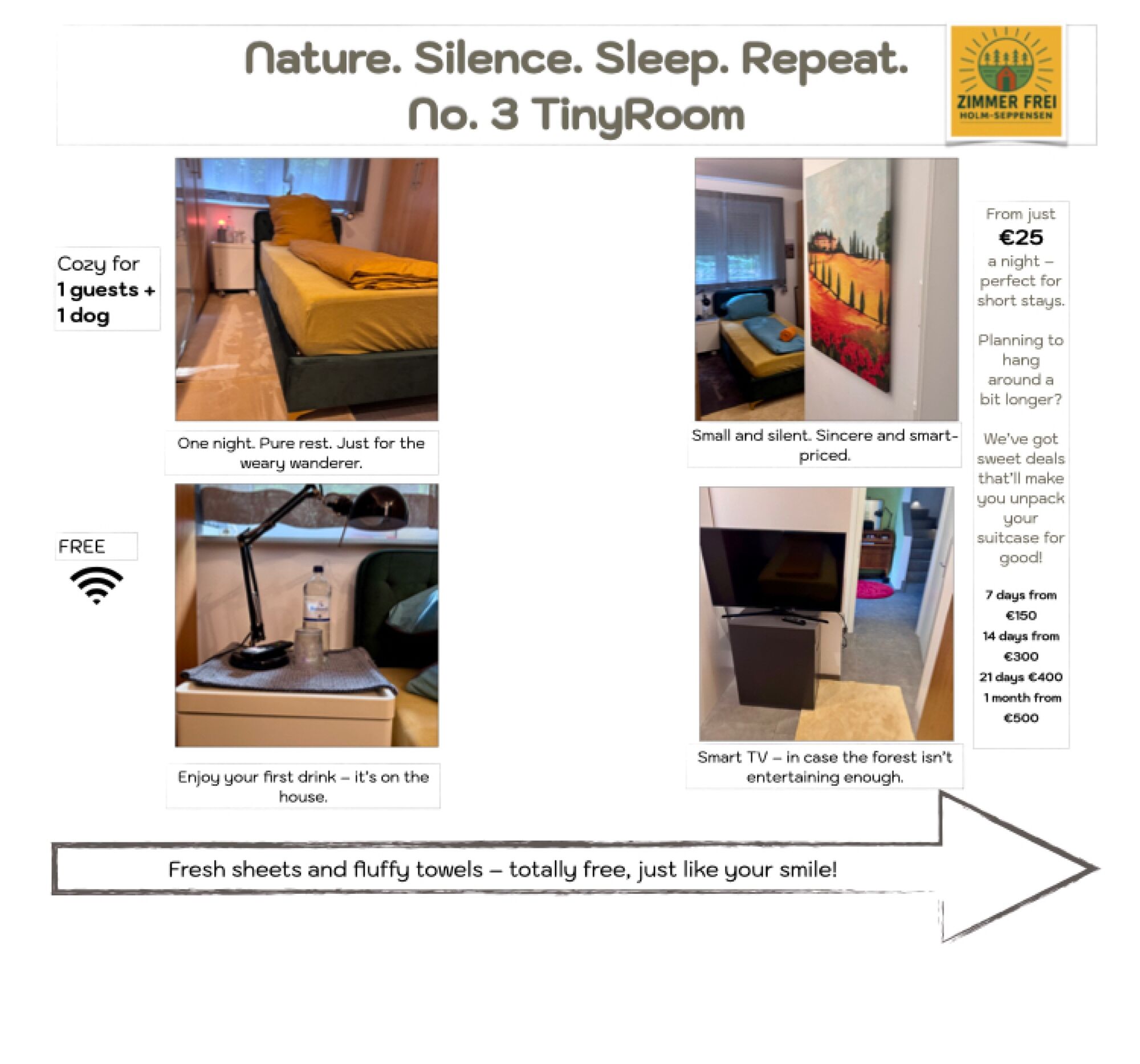 Room 3: max. 1 Person