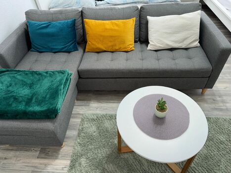 FeWo Elbo46 I Balkon I Waschmaschine I Smart TV Bild 2