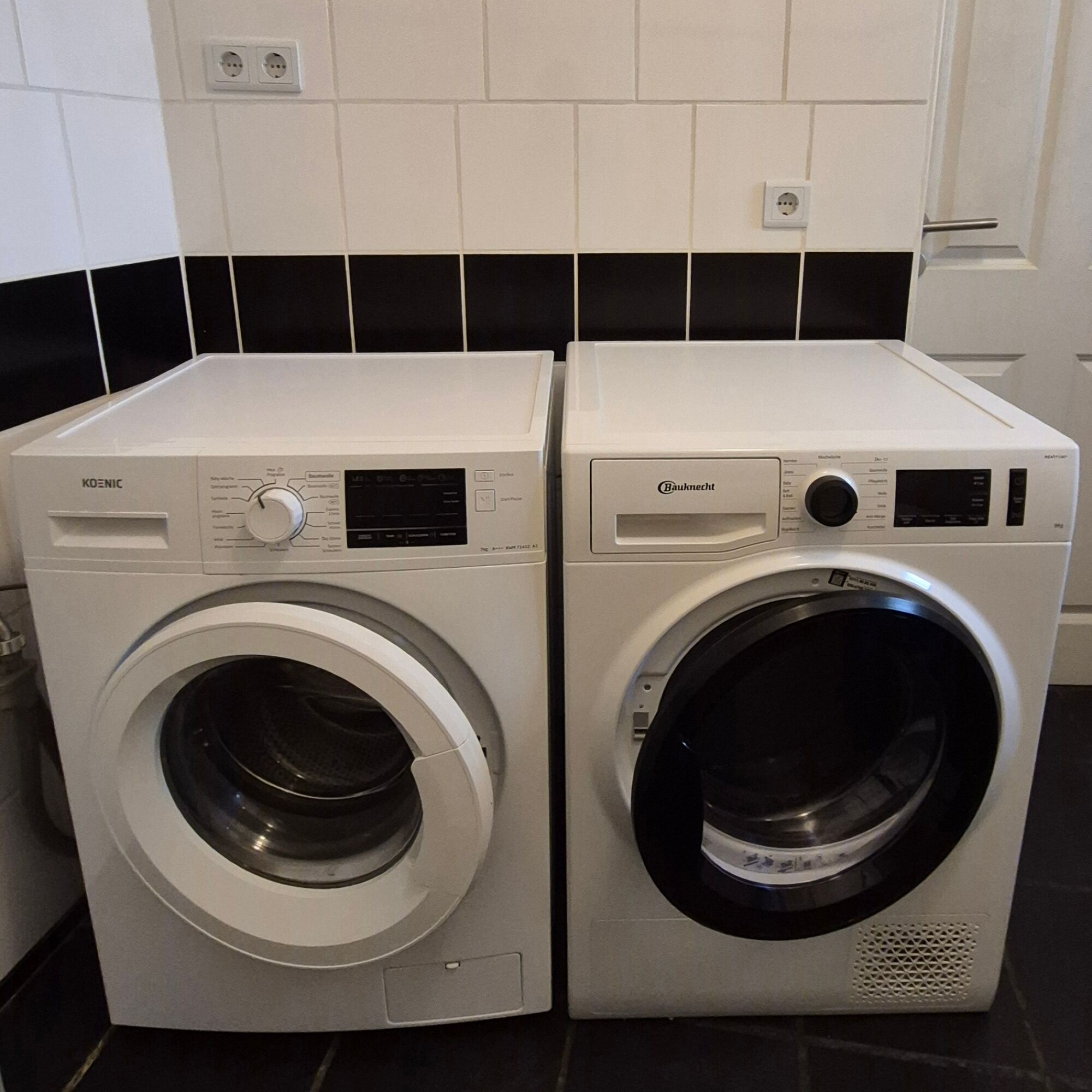 Waschmaschine + Trockner Wohnung 1