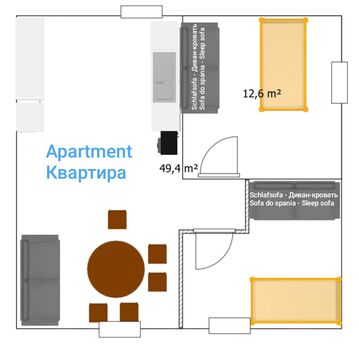 Apartment mit Klimaanlage oder Zimmer Foto 2