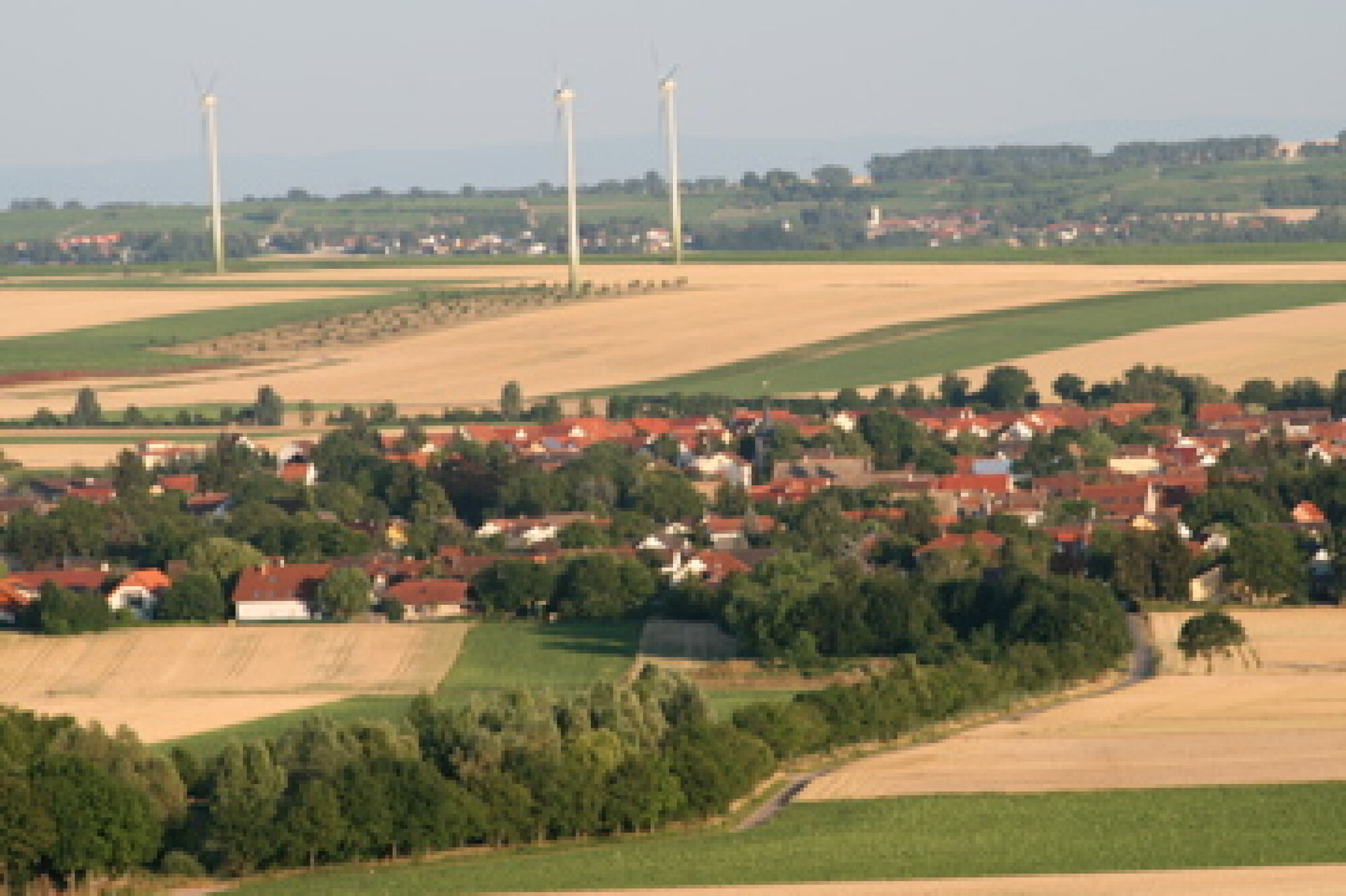 Die Sicht auf Selzen