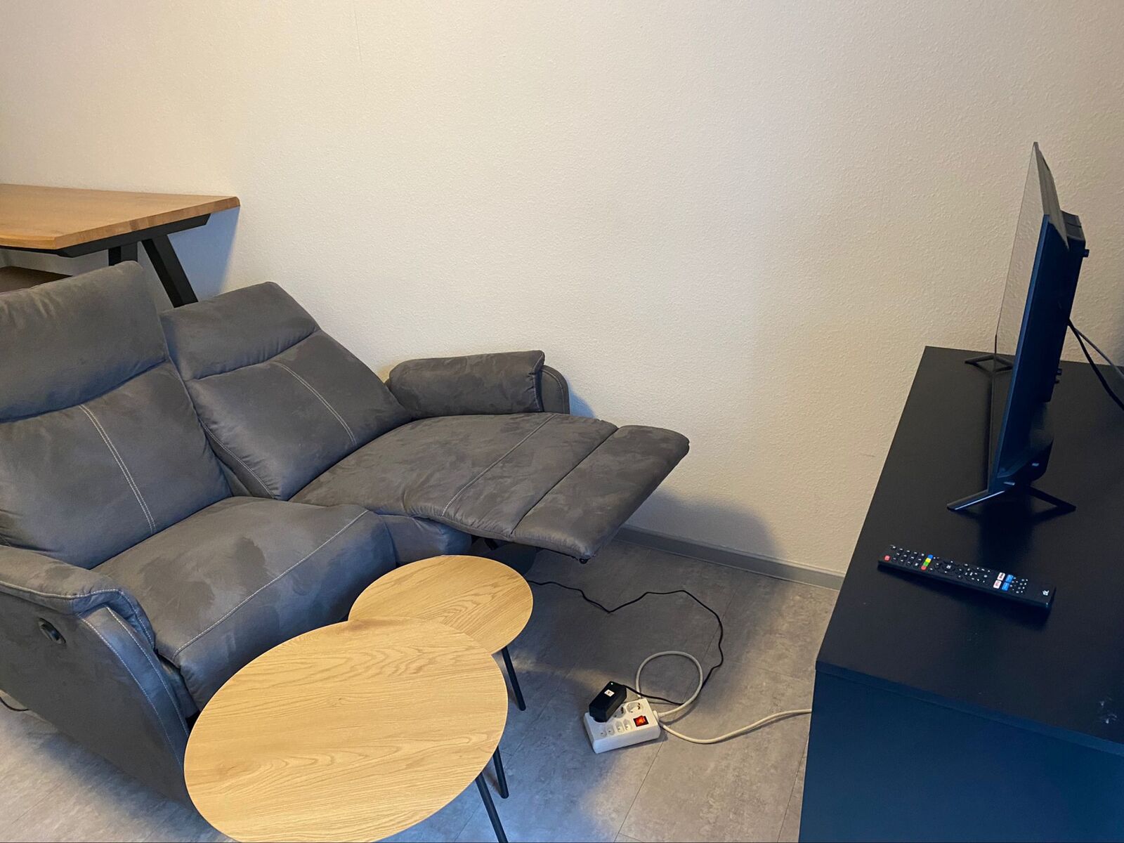 Couch mit Liegesessel