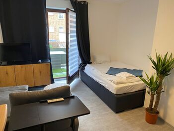 Schlaf- und Wohnzimmer