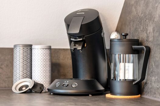 Kaffe und Tee vor-Ort