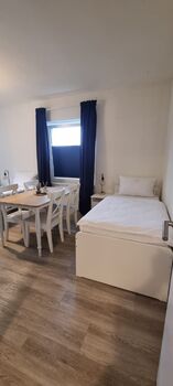 Dreibettzimmer Blau