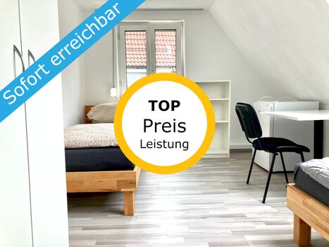 Aalen-Unterkochen – EZ/DZ, inkl Parkpl., WLAN u. TV Bild 1
