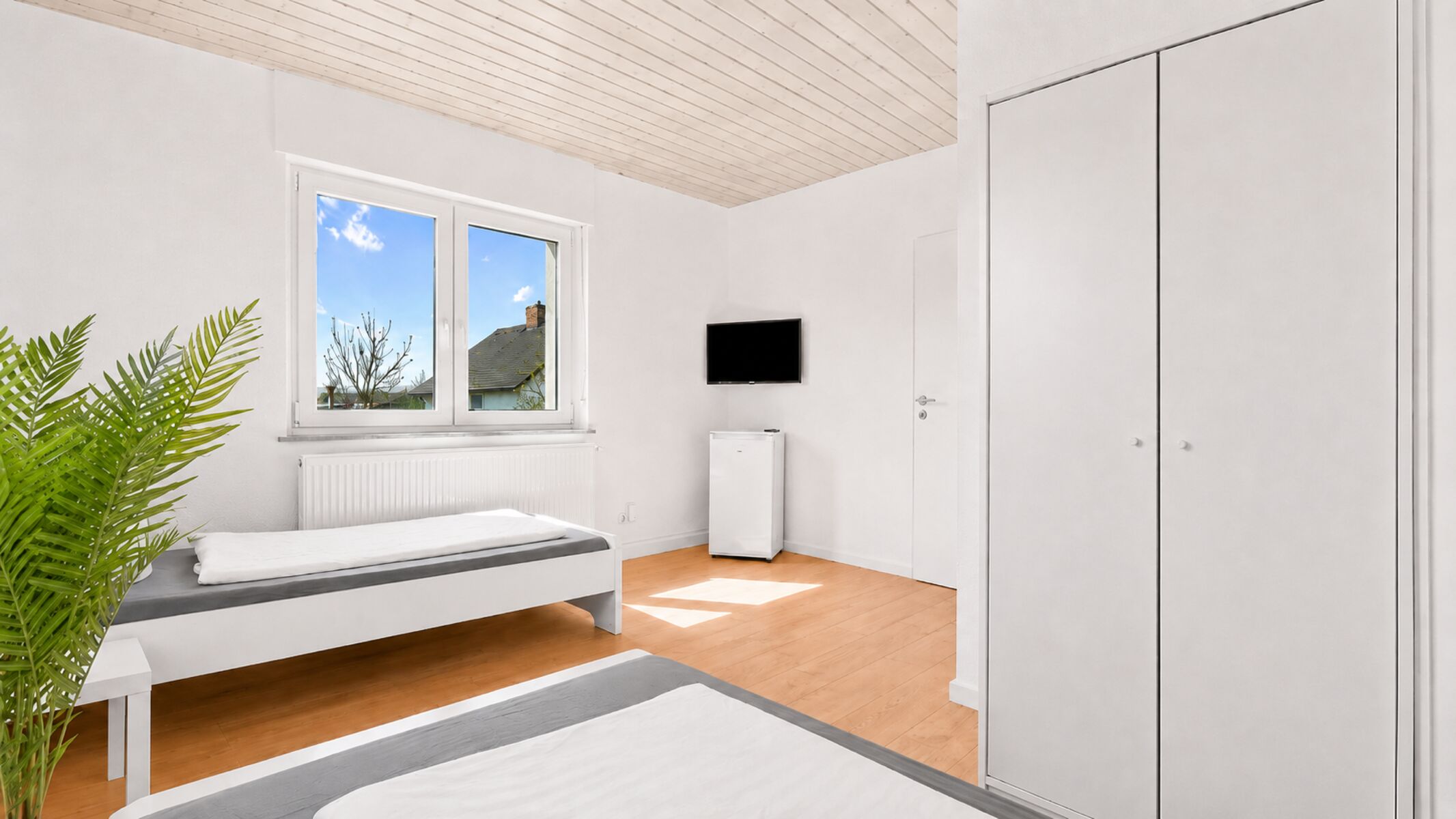 Doppelzimmer mit Einzelbetten