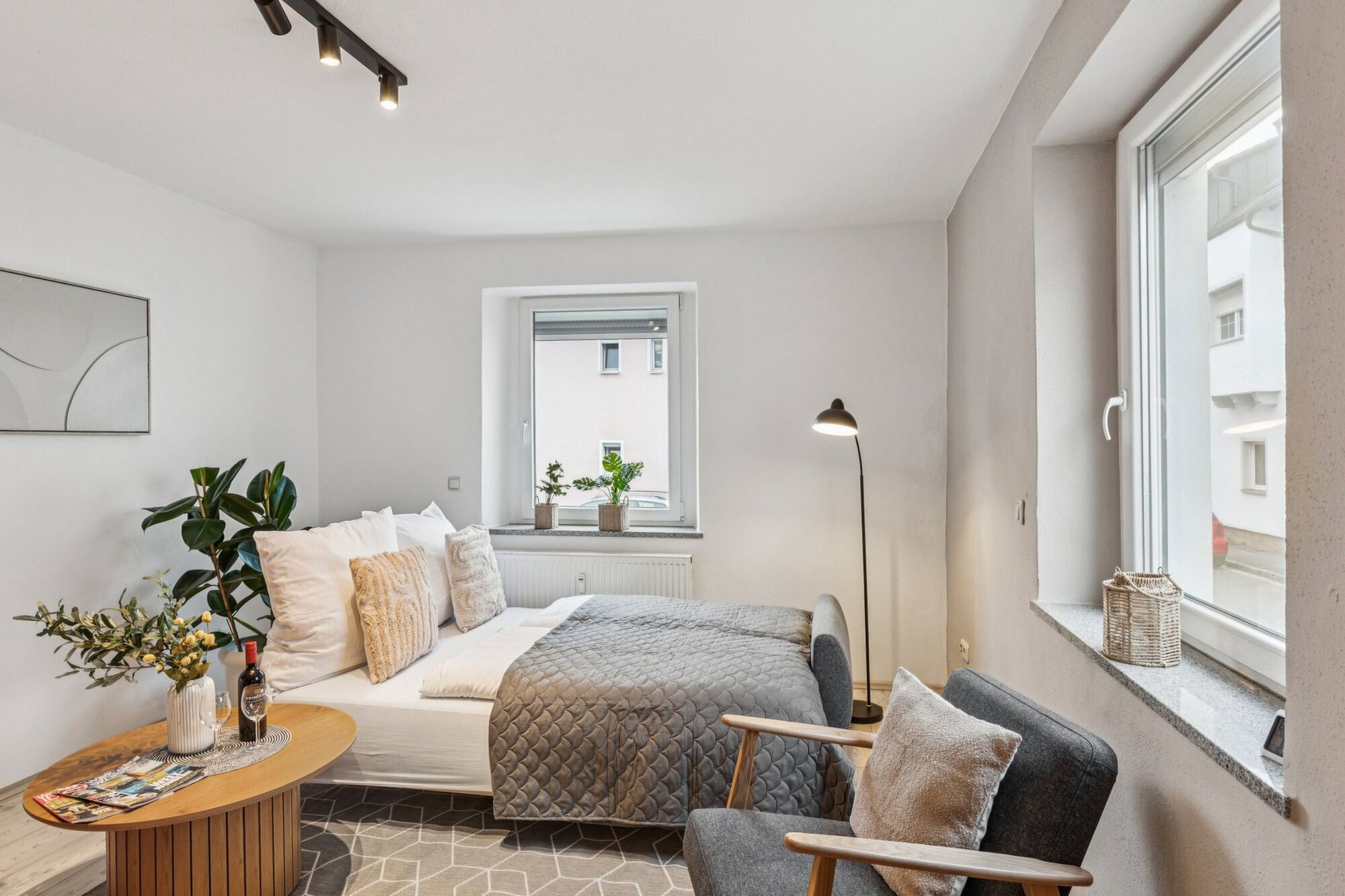 Schlafsofa im Wohnzimmer