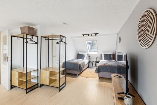 hochwertige Einzelbetten