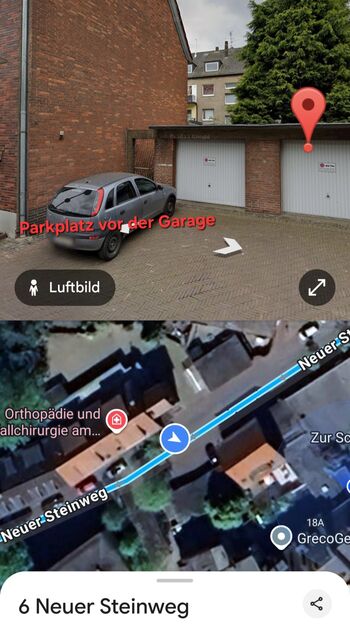 Parkplatz bei Neuer Steinweg 7