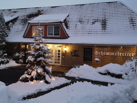 Hotel im Winter