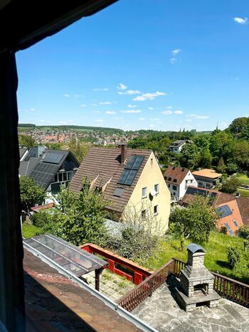 Aussicht aus der Wohnung
