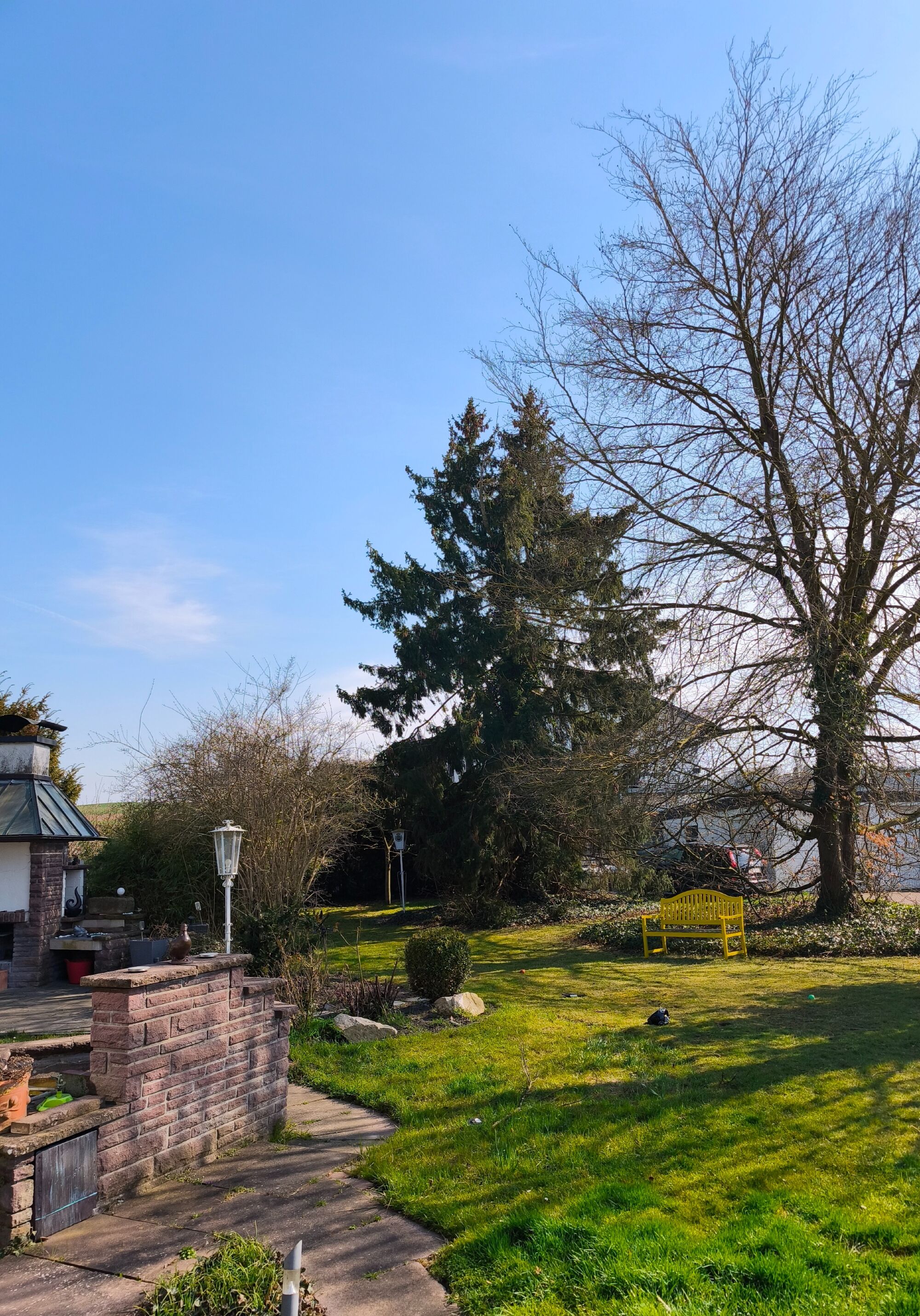 Ausblick in den Garten