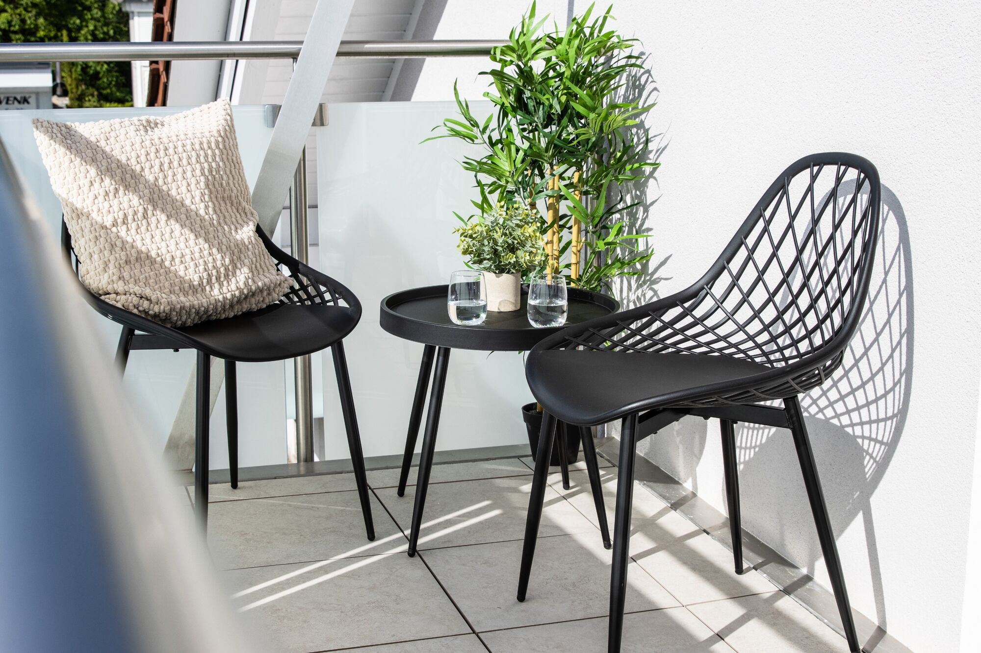 Balkon mit schöner Aussicht