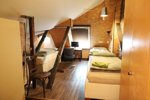 Maisonette Schlafzimmer