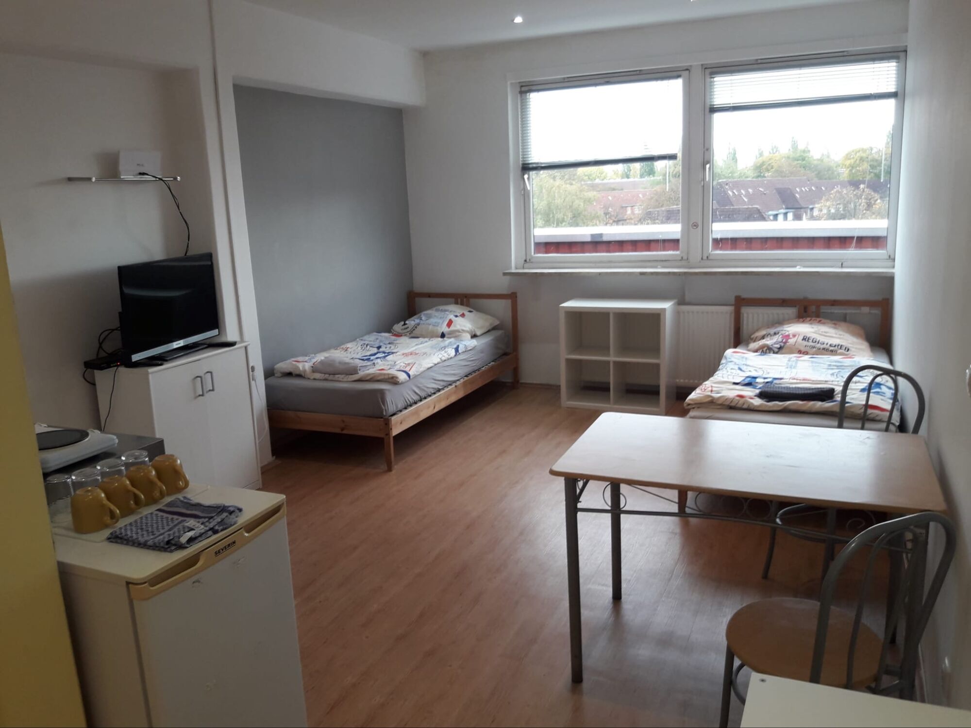 Apartment mit 2 Einzelbetten